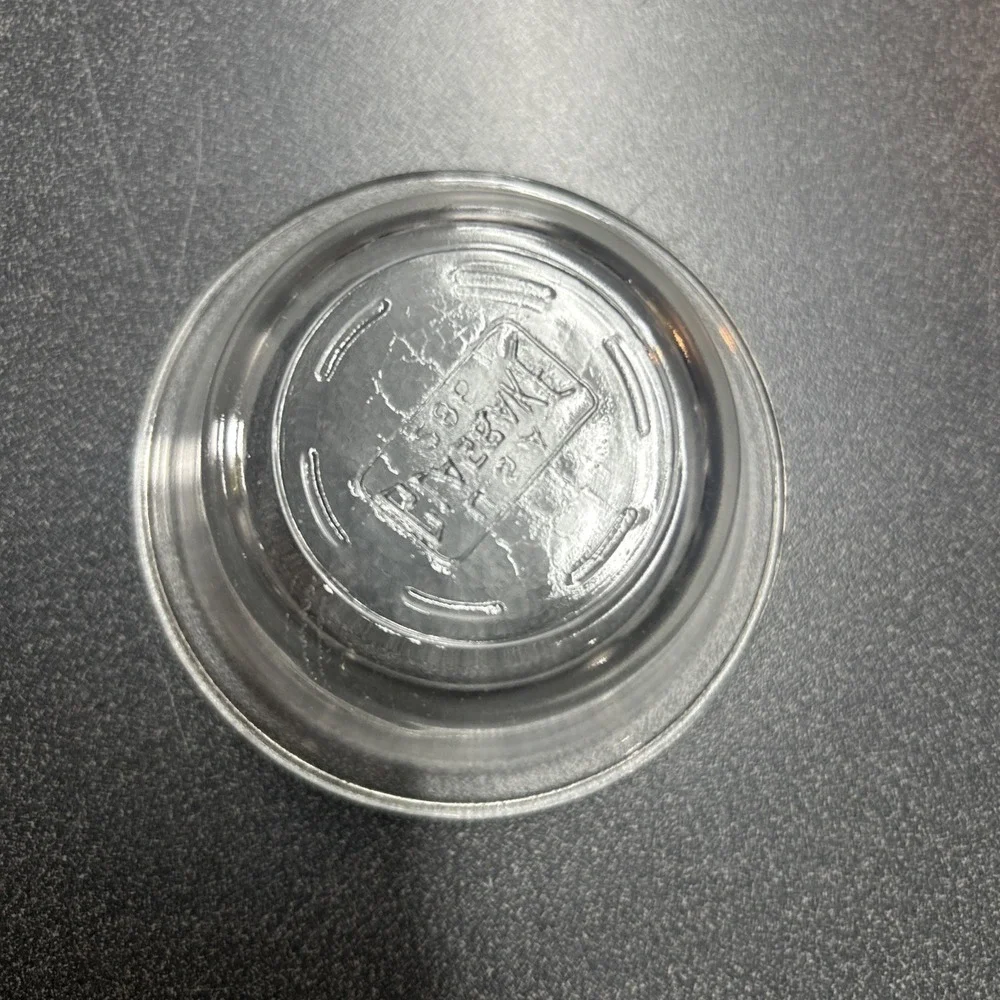 Antique Glasbake #286 Clear Glass Custard Cup – Vintage Kitchenware